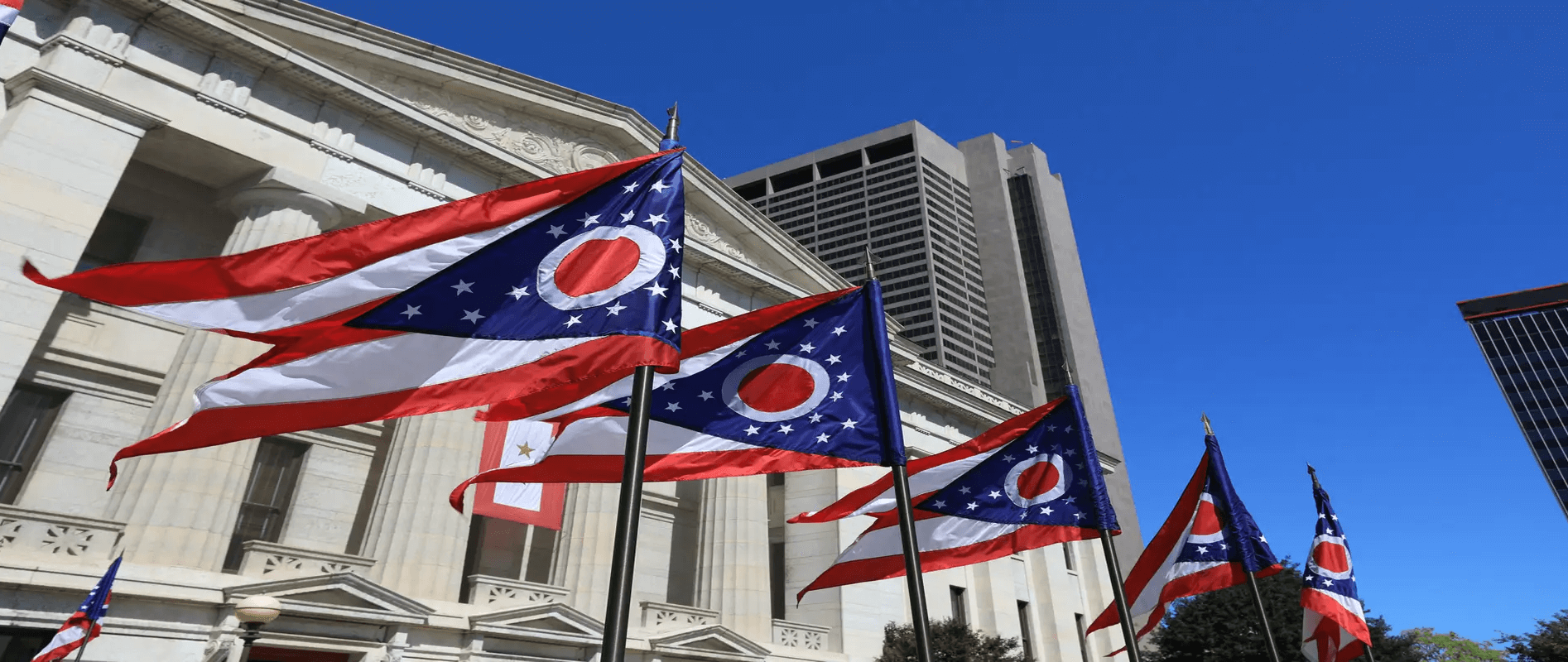 Flags at Ohio Notary Services
